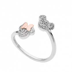 خاتم ديزني ميكي وميني ماوس كريستال